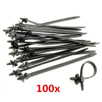 100x Fasteners Car Wire Harness Line Fastener Zip Clip Band Automotive cable tie
100x Fasteners Car Wire Harness Line Fastener Zip Clip Band Automotive cable tie