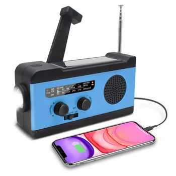 Manual Hand Crank Generator Radio SOS Lighting Solar Energy Wind-up Radio USB Emergency Phone Charger
Manual Hand Crank Generator Radio SOS Lighting Solar Energy Wind-up Radio USB Emergency Phone Charger
