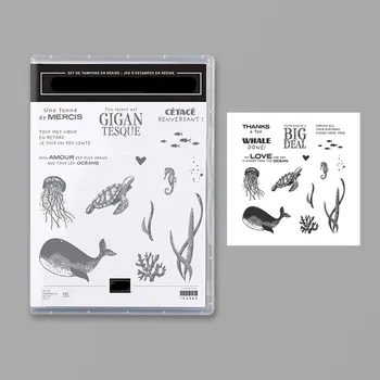 WHALE OF A TIME Metal Cutting Dies and Rubber Stamps scrapbook Album Paper Card Craft Embossing die cuts Stamp and dies Set 2020
WHALE OF A TIME Metal Cutting Dies and Rubber Stamps scrapbook Album Paper Card Craft Embossing die cuts Stamp and dies Set 2020