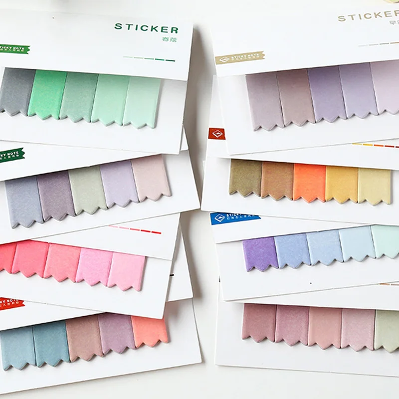 8 pcs/lot Stickers DIY Gradient Color Memo pad Planner Stickers Novelty Sticky Notes Page Index Post Office School Supplies
8 pcs/lot Stickers DIY Gradient Color Memo pad Planner Stickers Novelty Sticky Notes Page Index Post Office School Supplies