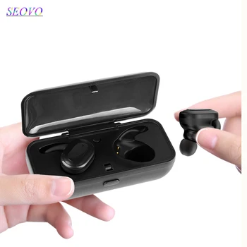 Seovo HIFI Binaural stereo surround sound 5.0 bluetooth earbuds Digital power bank Mobile battery handsfree earphone flypods
Seovo HIFI Binaural stereo surround sound 5.0 bluetooth earbuds Digital power bank Mobile battery handsfree earphone flypods