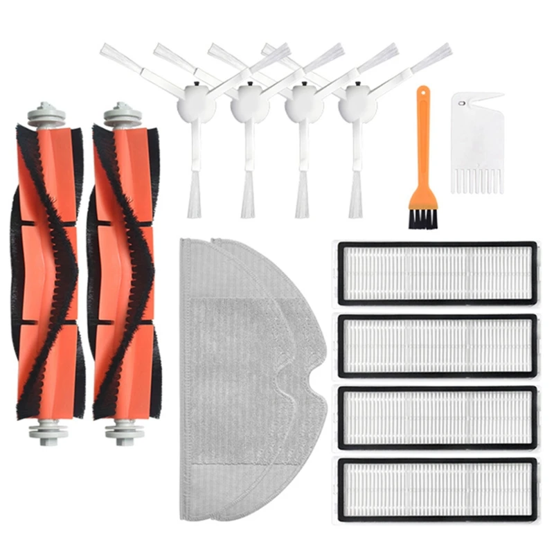 Main Brushes Filters Side Brush for Xiaomi Mijia 1C Sweeping Mopping Robot Vacuum Cleaner Spare Parts | Дом и сад