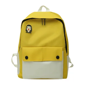 Women's Pure color zipper Cute Backpack Large Capacity Simple style Pocket Multicolor Backpack outdoor Travel daypack рюкзак2020
Women's Pure color zipper Cute Backpack Large Capacity Simple style Pocket Multicolor Backpack outdoor Travel daypack рюкзак2020
