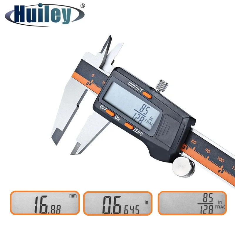 Vernier Calipers Score Display Stainless Steel LCD Electronic Digital Calipers 0-150mm Outer Inner Diameter Height Depth Tester
Vernier Calipers Score Display Stainless Steel LCD Electronic Digital Calipers 0-150mm Outer Inner Diameter Height Depth Tester