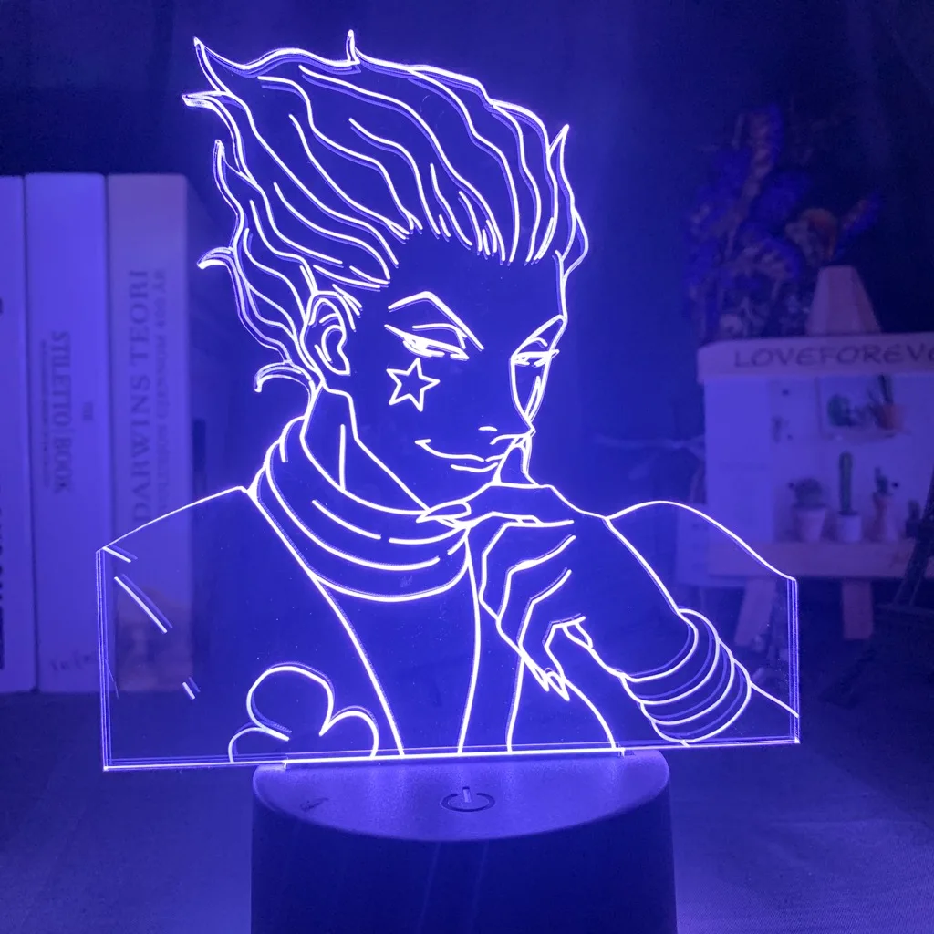 Customize Usb Led Night Light Touch Bedroom Night Light for Children Anime Hunter X Hunter Decor Light 3d Lamp Hisoka lamp
Customize Usb Led Night Light Touch Bedroom Night Light for Children Anime Hunter X Hunter Decor Light 3d Lamp Hisoka lamp