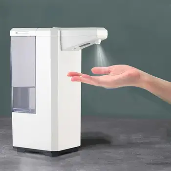 500ml Automatic Sensor Soap Dispenser Smart Induction Spray Dispenser For Office Home School Alcohol Disinfection Hand Cleaning
500ml Automatic Sensor Soap Dispenser Smart Induction Spray Dispenser For Office Home School Alcohol Disinfection Hand Cleaning