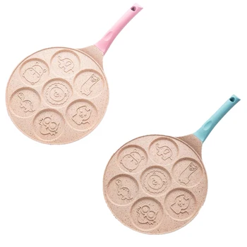 Animal Face Pancake Pan Fun 7 Holes Pancake Omelette Pan Non Stick Coating Pancake Pan Multifunction Breakfast Pot Waffle Baking
Animal Face Pancake Pan Fun 7 Holes Pancake Omelette Pan Non Stick Coating Pancake Pan Multifunction Breakfast Pot Waffle Baking