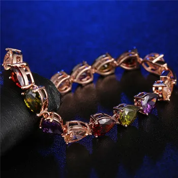 Popular 925 Silver Mosaic Zircon Water Drop Bracelet Trendy Fashion Charm Jewelry Accessories Amulet Gifts for Women Her
Popular 925 Silver Mosaic Zircon Water Drop Bracelet Trendy Fashion Charm Jewelry Accessories Amulet Gifts for Women Her