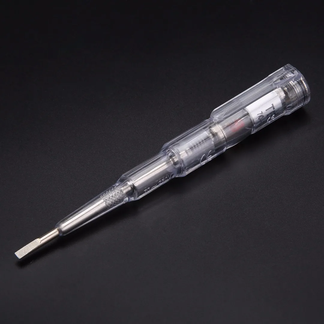 1pc Electrical Tester Pen Electric Screwdriver Probe With Indicator Light Voltage Tester AC/DC Voltage Detector
1pc Electrical Tester Pen Electric Screwdriver Probe With Indicator Light Voltage Tester AC/DC Voltage Detector