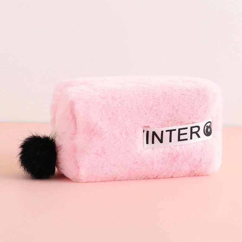 Korean Version of The Cute Plush Storage Bag Multi-function Cosmetic Bag Large Capacity Home Storage Bag Small Square Bags
Korean Version of The Cute Plush Storage Bag Multi-function Cosmetic Bag Large Capacity Home Storage Bag Small Square Bags