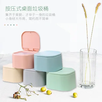 E921 Trash Desktop Press Bullet Cover Trash Kitchen Bedroom Concise Mini- Plastic Trash
E921 Trash Desktop Press Bullet Cover Trash Kitchen Bedroom Concise Mini- Plastic Trash