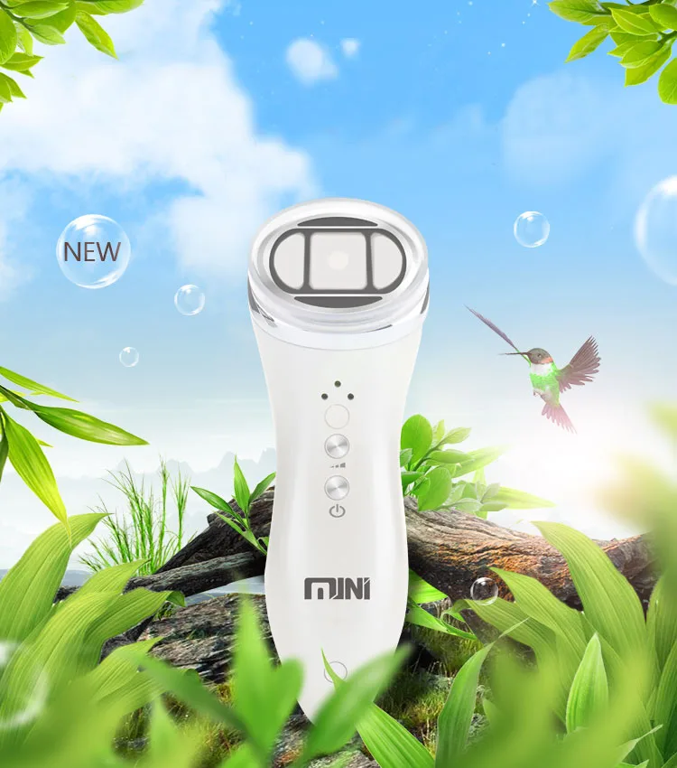 

KONMISON Mini Hifu Focused Ultrasound Bipolar RF Face Neck Lifting Beauty Massager Wrinkle Removal Tightening Radio Frequency