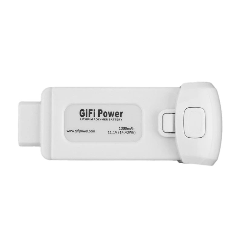 1 Pc Gifi Power Lightweight Compact 11.1V 1300Mah 14.43Wh Replacement Lithium Polymer Battery For Yuneec Breeze
1 Pc Gifi Power Lightweight Compact 11.1V 1300Mah 14.43Wh Replacement Lithium Polymer Battery For Yuneec Breeze