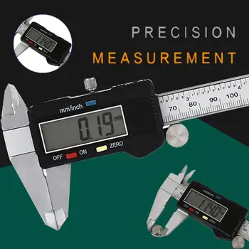 Micrometer Vernier Caliper Measurement Measuring Tool Business Tester Ruler LCD Display 6inch 150mm Universal Portable
Micrometer Vernier Caliper Measurement Measuring Tool Business Tester Ruler LCD Display 6inch 150mm Universal Portable