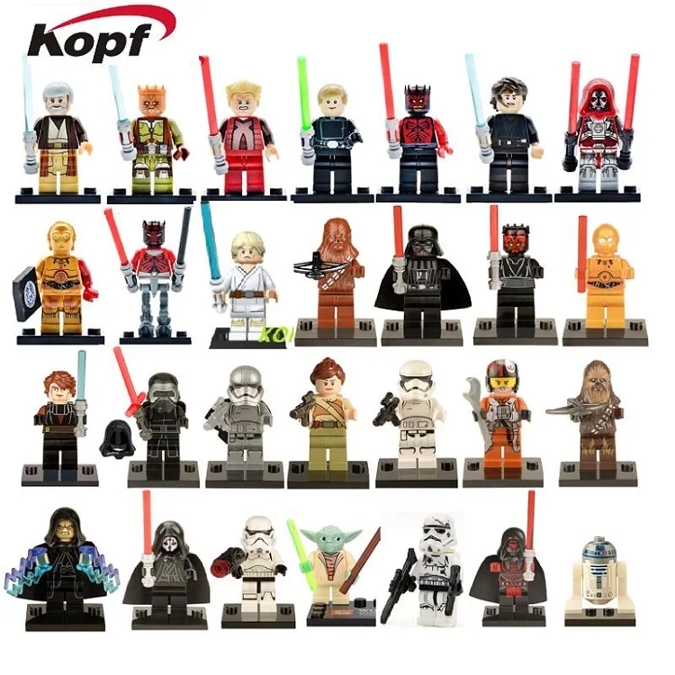 Single Sale Building Blocks figures Count Dooku Luke Skywalker Darth Maul Jedi Knight C-3PO Bricks For Children Christmas Toys
Single Sale Building Blocks figures Count Dooku Luke Skywalker Darth Maul Jedi Knight C-3PO Bricks For Children Christmas Toys