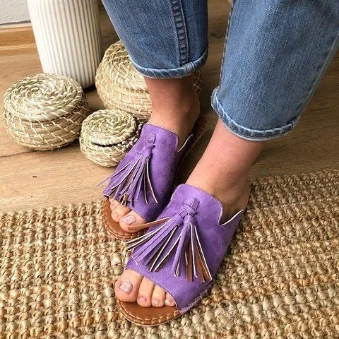 Summer Fashion Tassel Tassels Women Slippers Comfort Beach Female Casual Slip On Slipper Sandals Indoor Outdoor Shoes Plus 43
Summer Fashion Tassel Tassels Women Slippers Comfort Beach Female Casual Slip On Slipper Sandals Indoor Outdoor Shoes Plus 43