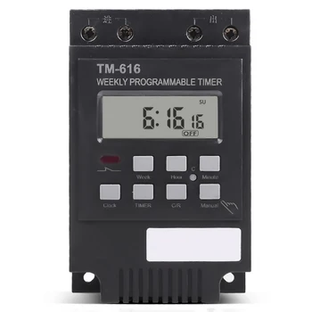 220V 30A Digital Weekly Electric Programmable Electrical Socket Timer Switch Outlet Time Clock Weekly Timer Switch Smart Home
220V 30A Digital Weekly Electric Programmable Electrical Socket Timer Switch Outlet Time Clock Weekly Timer Switch Smart Home