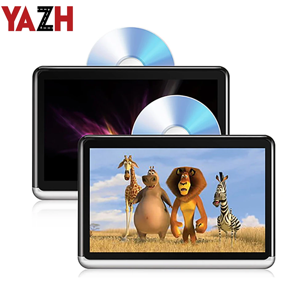 YAZH Android CD DVD player 10.1 inch IPS 1366*768 TFT-LCD Car headrest monitors with WIFI Bluetooth Mirror Link HDMI output
YAZH Android CD DVD player 10.1 inch IPS 1366*768 TFT-LCD Car headrest monitors with WIFI Bluetooth Mirror Link HDMI output