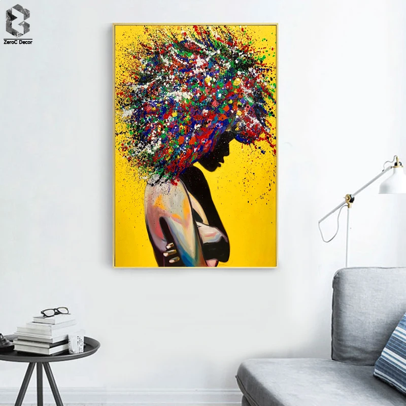 Modern Girl Portrait Canvas Printings Oil Painting Wall Art Poster Pictures for Office Living Room Home Decoration
Modern Girl Portrait Canvas Printings Oil Painting Wall Art Poster Pictures for Office Living Room Home Decoration