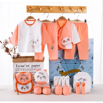 18pcs/set infant clothing Long sleeve shirt pajamas pants outfit clothing set 0-3 months Christmas baby gift YKQ024
18pcs/set infant clothing Long sleeve shirt pajamas pants outfit clothing set 0-3 months Christmas baby gift YKQ024