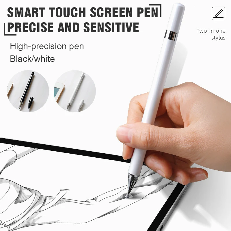 Pohiks Stylus Pen Tablets Touch Screen Pencil for iPad Pro 9.7" 10.5" 12.9" Universal Active Screen Touch Pen For iPhone Tablet
Pohiks Stylus Pen Tablets Touch Screen Pencil for iPad Pro 9.7" 10.5" 12.9" Universal Active Screen Touch Pen For iPhone Tablet