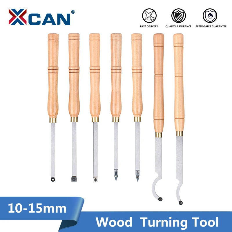 Фото XCAN инструменты для токарной обработки древесины деревянная ручка с титановым