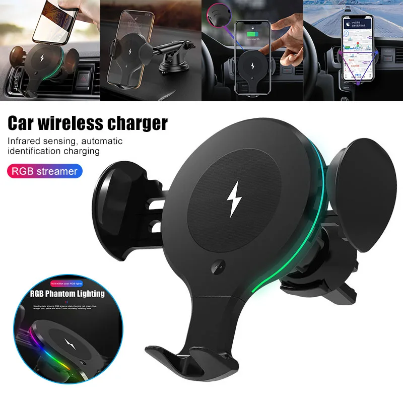 Car Wireless Charger Phone Holder Intelligent Induction Mount Charging Bracket for Smartphone OUJ99
Car Wireless Charger Phone Holder Intelligent Induction Mount Charging Bracket for Smartphone OUJ99