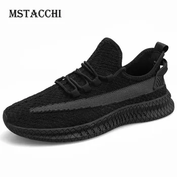 MStacchi Fashion Breathable Solid Color Stripe Air Mesh Men's Vulcanized Shoes Round Toe Wearproof Non-Slip Jogging Shoes 2020 
MStacchi Fashion Breathable Solid Color Stripe Air Mesh Men's Vulcanized Shoes Round Toe Wearproof Non-Slip Jogging Shoes 2020