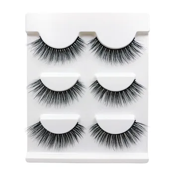 3 Pairs 3D Mink Fur False Eyelashes Natural Realistic Cross Makeup Eyelash 3D-X10 Volume Lashes Extension Tools
3 Pairs 3D Mink Fur False Eyelashes Natural Realistic Cross Makeup Eyelash 3D-X10 Volume Lashes Extension Tools
