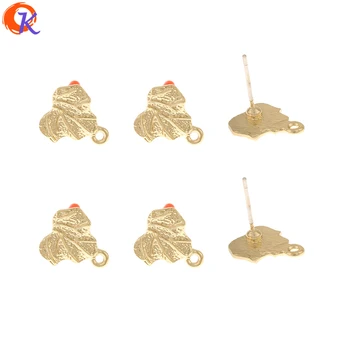 Cordial Design 100Pcs 12*13MM Jewelry Accessories/Earrings Stud/Leaf Shape/Hand Made/Earring Findings/DIY Parts/Jewelry Making 
Cordial Design 100Pcs 12*13MM Jewelry Accessories/Earrings Stud/Leaf Shape/Hand Made/Earring Findings/DIY Parts/Jewelry Making