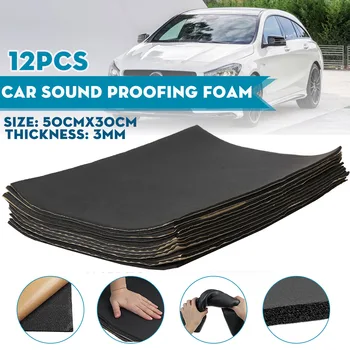 12Pc 30cmx50cm Car fireproof Sound Mat Proofing Deadener Heat Noise Insulation Hood Engine Deadening Mat
12Pc 30cmx50cm Car fireproof Sound Mat Proofing Deadener Heat Noise Insulation Hood Engine Deadening Mat