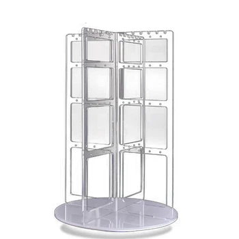 Clear Acrylic Earrings Ear Studs Necklace Multifunctional Plastic Rotating Earring Jewelry Display Stand Holder
Clear Acrylic Earrings Ear Studs Necklace Multifunctional Plastic Rotating Earring Jewelry Display Stand Holder