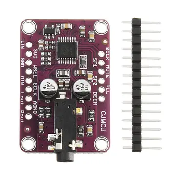 CJMCU-1334 DAC Module UDA1334A Stereo Decoder Board I2S Interface for 3.3V to 5V M5TB
CJMCU-1334 DAC Module UDA1334A Stereo Decoder Board I2S Interface for 3.3V to 5V M5TB