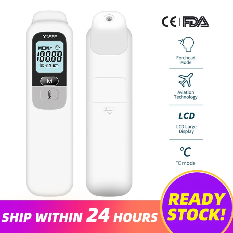 Baby Digital Thermometer Infrared Thermometer Forehead Thermometer Non-contact Thermometer Body Fever Thermometer for Children