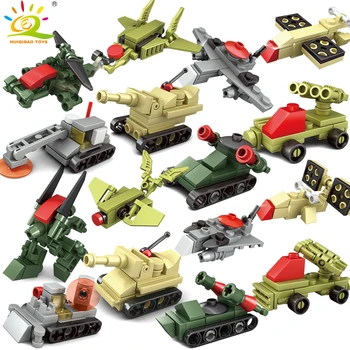 8sets 2in1 DIY Mini Military Tank Trucks Helicopter Compatible Building Blocks Army Vehicle Weapon Brick
8sets 2in1 DIY Mini Military Tank Trucks Helicopter Compatible Building Blocks Army Vehicle Weapon Brick