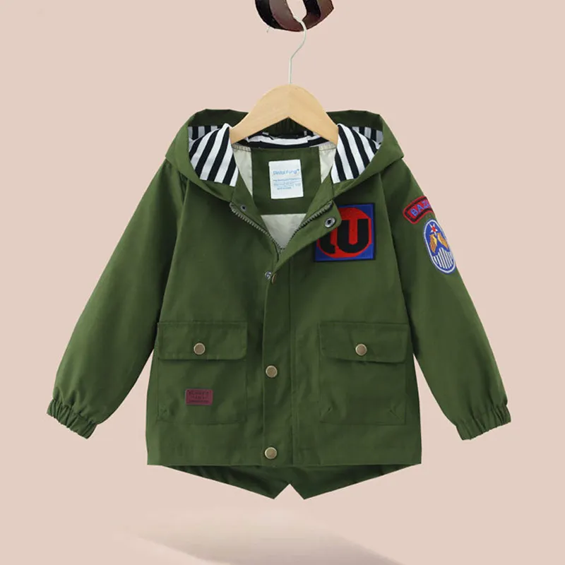 Children Autumn Outdoor Jackets For Boys Clothing Hooded Outerwear Windbreaker Fashion Kids Jacket Clothes Hoodies 
Children Autumn Outdoor Jackets For Boys Clothing Hooded Outerwear Windbreaker Fashion Kids Jacket Clothes Hoodies