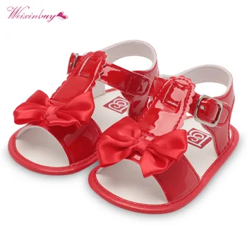 Infant Crib Shoes Baby Toddle Baby Girls Shoes PU Leather Soft Bottom Bow Crib Anti-slip Summer Shoes 0-18 M 
Infant Crib Shoes Baby Toddle Baby Girls Shoes PU Leather Soft Bottom Bow Crib Anti-slip Summer Shoes 0-18 M