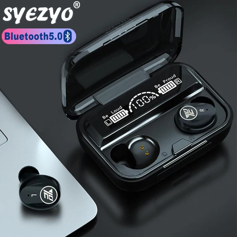 M16 TWS Headphones Bluetooth Wireless Earphones IPX7 waterproof Sports Earbuds Split design Mini Headset Works On All Smartphone
M16 TWS Headphones Bluetooth Wireless Earphones IPX7 waterproof Sports Earbuds Split design Mini Headset Works On All Smartphone