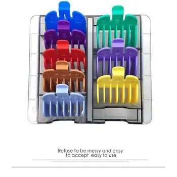 8pcs/set Universal Hair Clipper Limit Comb Guide Attachment Size Barber Replacement for Wall Clip with Storage Box grid base
8pcs/set Universal Hair Clipper Limit Comb Guide Attachment Size Barber Replacement for Wall Clip with Storage Box grid base