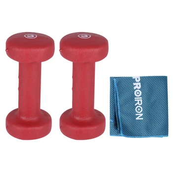 2PCS Mini Dumbbells Non-Slip Fitness Household Dumbbells Hand Weights Fitness Equipment with Towel for Women Man 1.35KG
2PCS Mini Dumbbells Non-Slip Fitness Household Dumbbells Hand Weights Fitness Equipment with Towel for Women Man 1.35KG