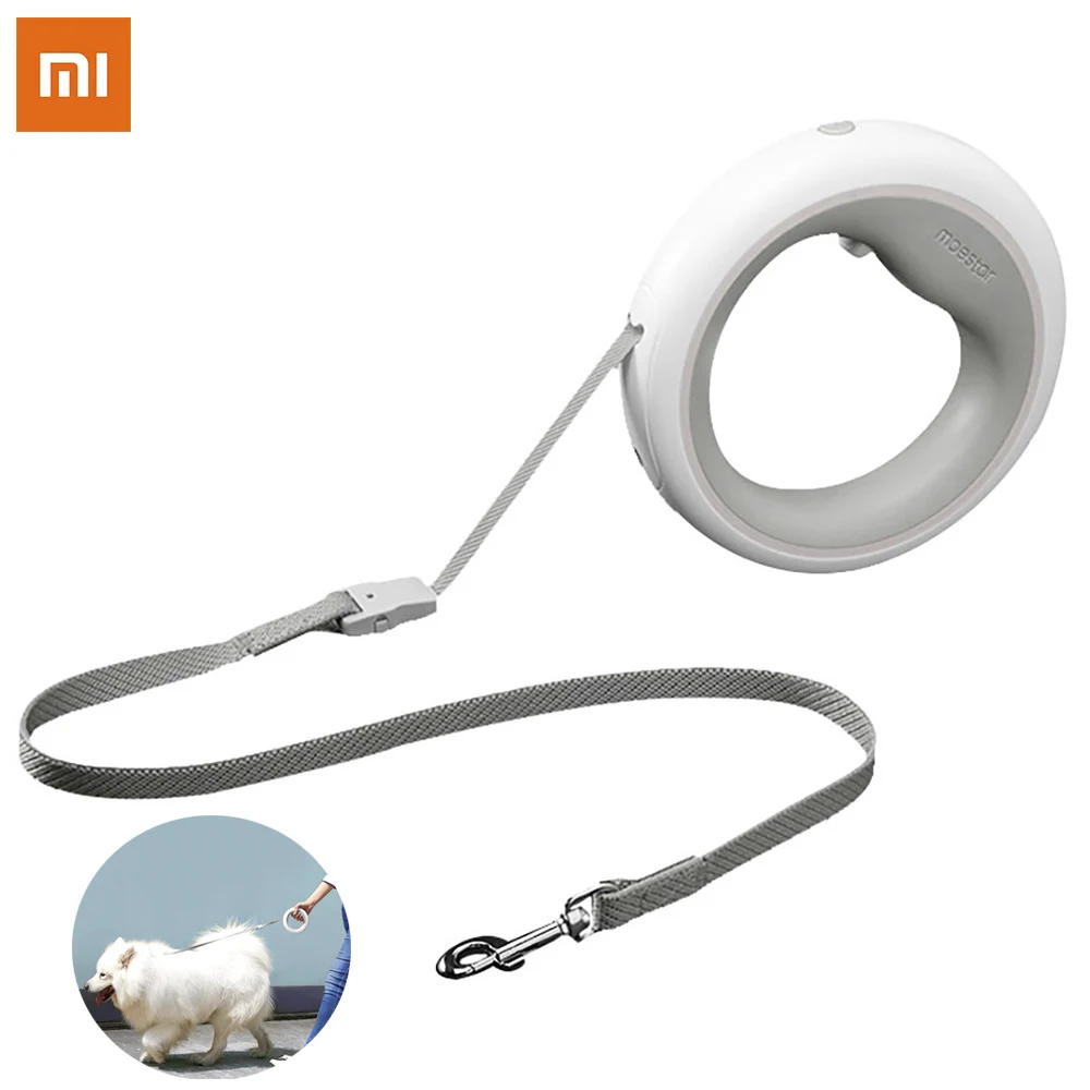 XIAOMI MIJIA Dog Leash MOESTAR UFO retractable dog collar dog seat belt puppy collar dog harness pet product Anti Lost chain
XIAOMI MIJIA Dog Leash MOESTAR UFO retractable dog collar dog seat belt puppy collar dog harness pet product Anti Lost chain