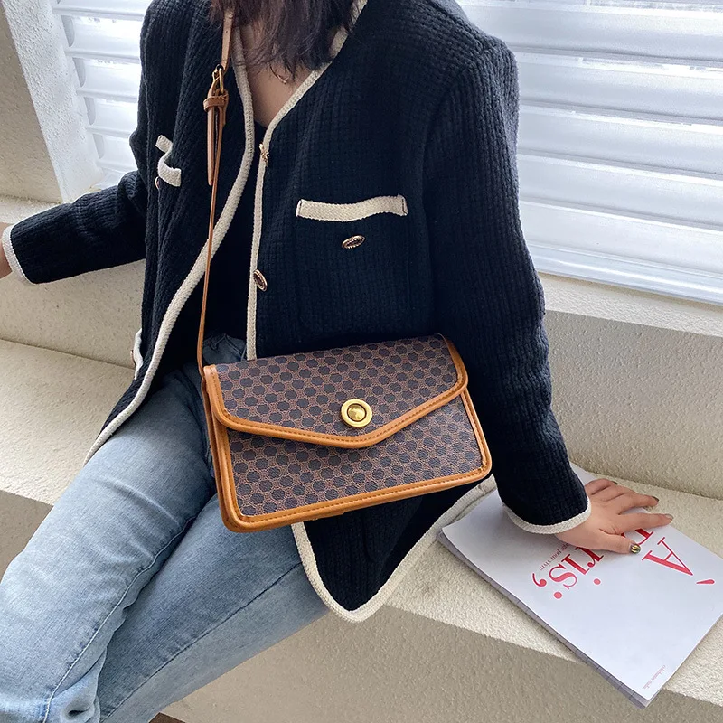 Autumn & Winter Western Style Retro Small Bag Women's 2019 New Style Fashion Korean-style Shoulder Bag Simple Textured Shoulder
Autumn & Winter Western Style Retro Small Bag Women's 2019 New Style Fashion Korean-style Shoulder Bag Simple Textured Shoulder