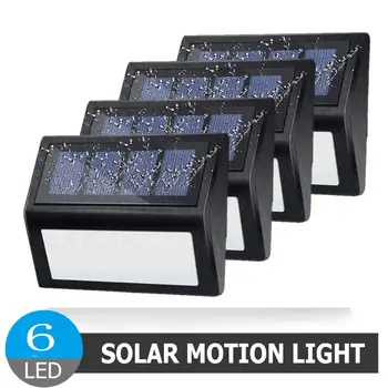 4/2/1pcs Outdoor 6LED Stairs Corridor Emergency Solar Power Stair Light Sunlight Waterproof Yard Street Lamp for Garden Decor
4/2/1pcs Outdoor 6LED Stairs Corridor Emergency Solar Power Stair Light Sunlight Waterproof Yard Street Lamp for Garden Decor