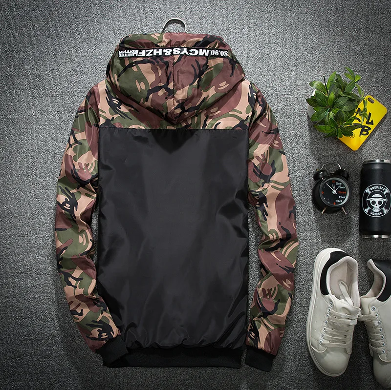 2018 Spring New Style Korean-style Fashion Camouflage Floral Jacket Casual Hooded Large Size Coat
2018 Spring New Style Korean-style Fashion Camouflage Floral Jacket Casual Hooded Large Size Coat