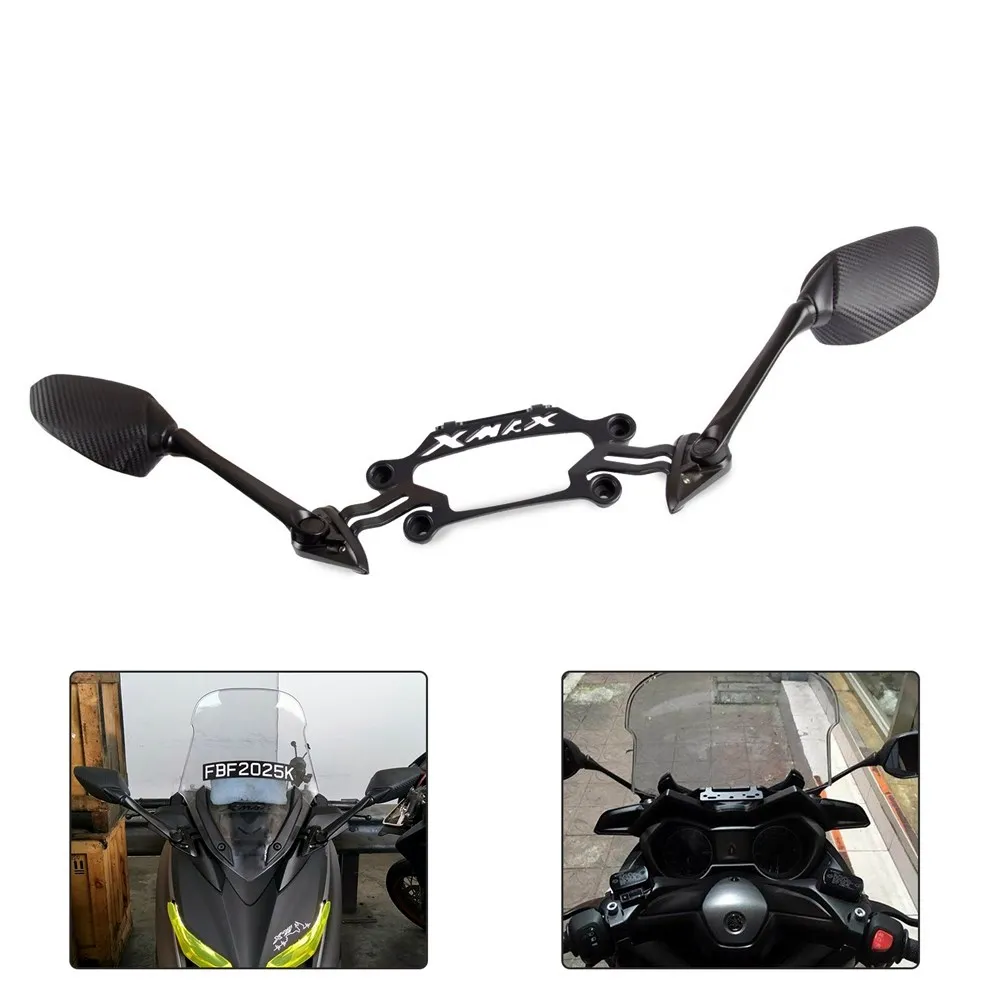 Modified-Motorcycle-CNC-Aluminum-Front-Stand-Holder-Mobile-Phone-Bracket-GPS-Plate-Bracket-Mirrors-for-Yamaha