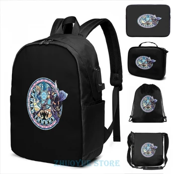 Funny Graphic print Aqua's heart Kingdom Hearts USB Charge Backpack men School bags Women bag Travel laptop bag 
Funny Graphic print Aqua's heart Kingdom Hearts USB Charge Backpack men School bags Women bag Travel laptop bag