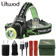 XM-L T6 Led Headlamp Sensor Headlight COB Micro USB Rechargeable Head Flashlight Torch Lamp Portable Light for Camping Bulbs
XM-L T6 Led Headlamp Sensor Headlight COB Micro USB Rechargeable Head Flashlight Torch Lamp Portable Light for Camping Bulbs