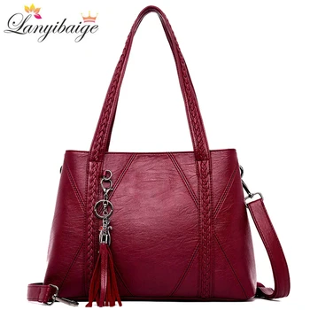 Brand Luxury Handbags Women Bags Designer Lady Shoulder Bag PU Leather Handbag High Capacity Crossbody Bags for Women New
Brand Luxury Handbags Women Bags Designer Lady Shoulder Bag PU Leather Handbag High Capacity Crossbody Bags for Women New