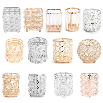 Crystal Makeup Organizer European Style Glitter Metal Makeup Brush Storage Tube Cosmetic Holder Crystal Organizer
Crystal Makeup Organizer European Style Glitter Metal Makeup Brush Storage Tube Cosmetic Holder Crystal Organizer