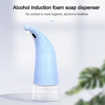 

250ML Automatic Alcohol Foam Soap Dispenser Infrared Sensing Induction Liquid Soap Dispenser For Bathroom Kitchen Hotel